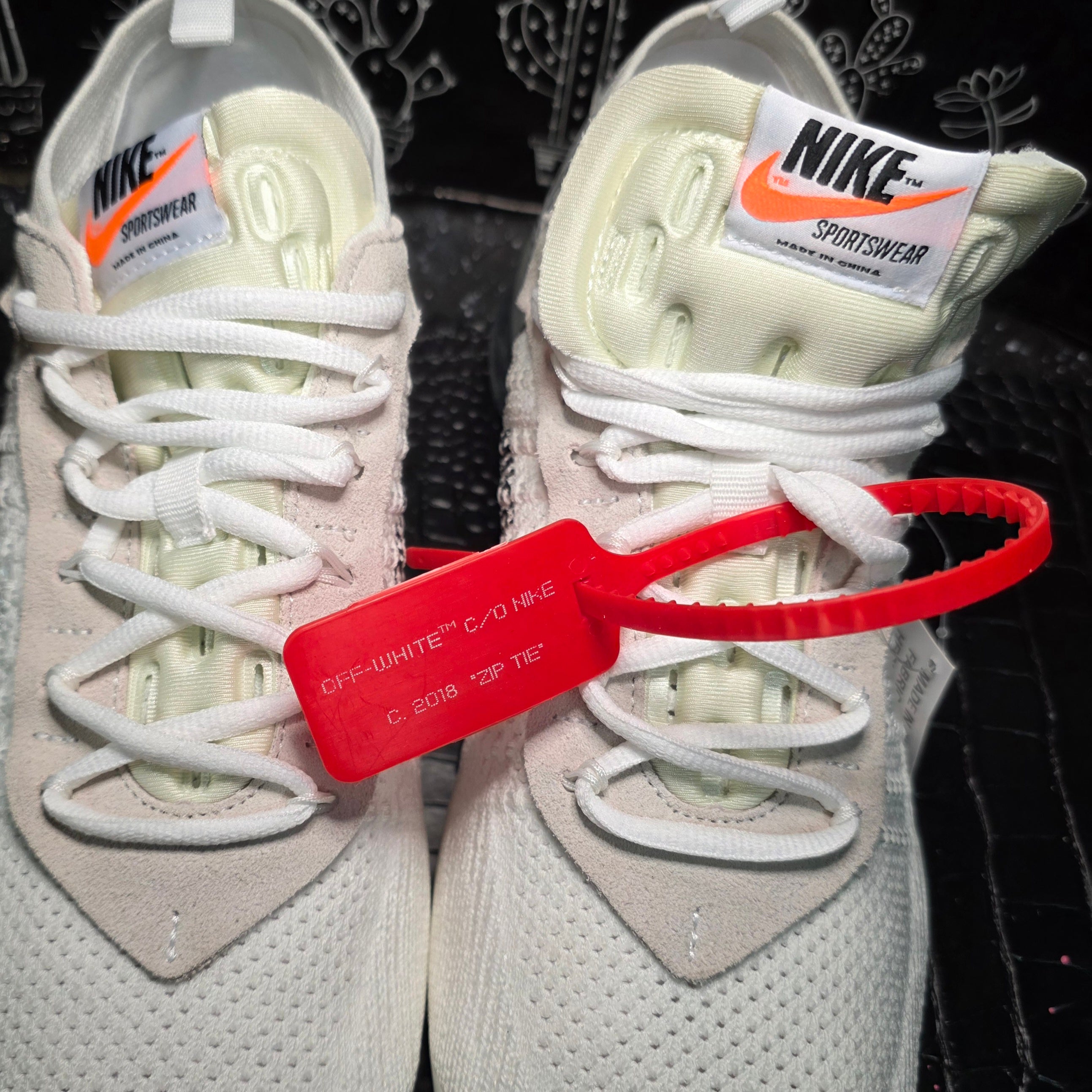 Off‑White x Nike Air VaporMax Plus — White — 1:1 Spec — US 11