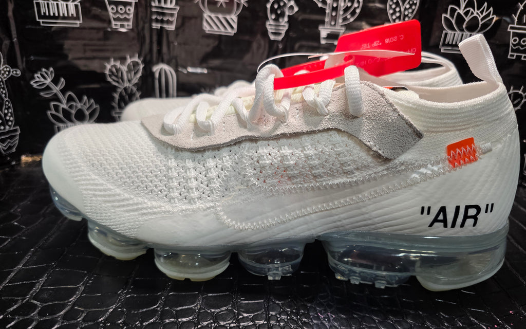 Off‑White x Nike Air VaporMax Plus — White — 1:1 Spec — US 11