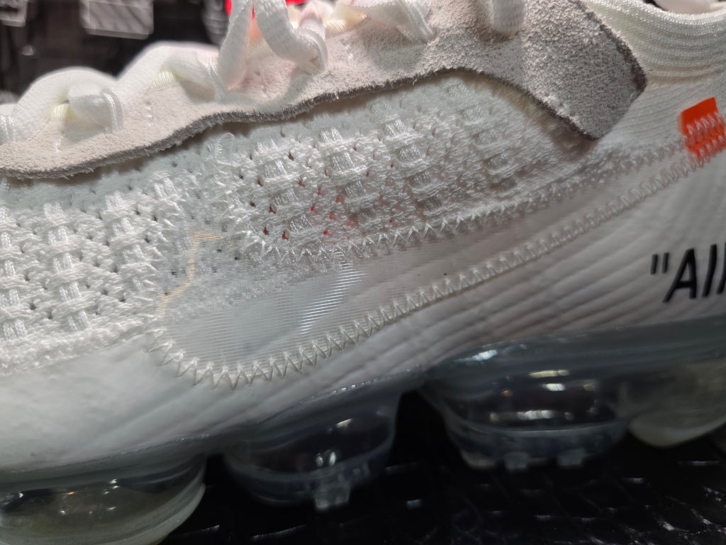 Off‑White x Nike Air VaporMax Plus — White — 1:1 Spec — US 11