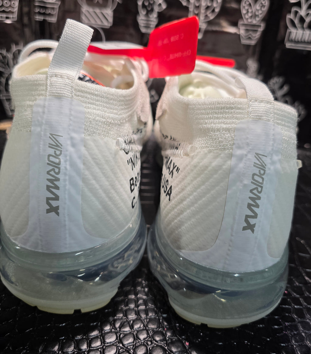 Off‑White x Nike Air VaporMax Plus — White — 1:1 Spec — US 11