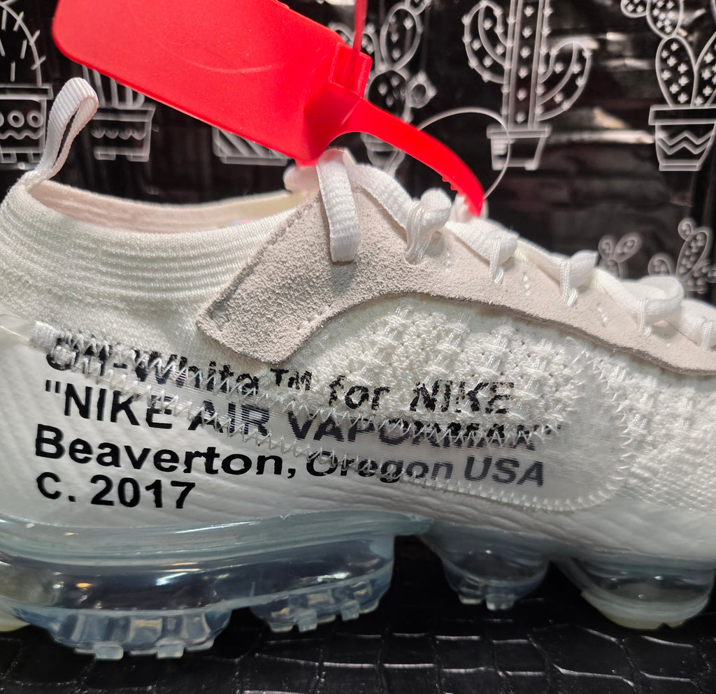 Off‑White x Nike Air VaporMax Plus — White — 1:1 Spec — US 11