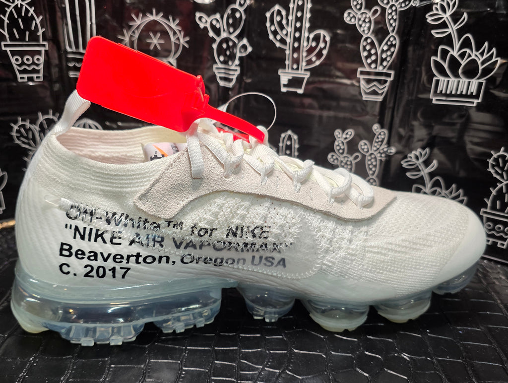 Off‑White x Nike Air VaporMax Plus — White — 1:1 Spec — US 11