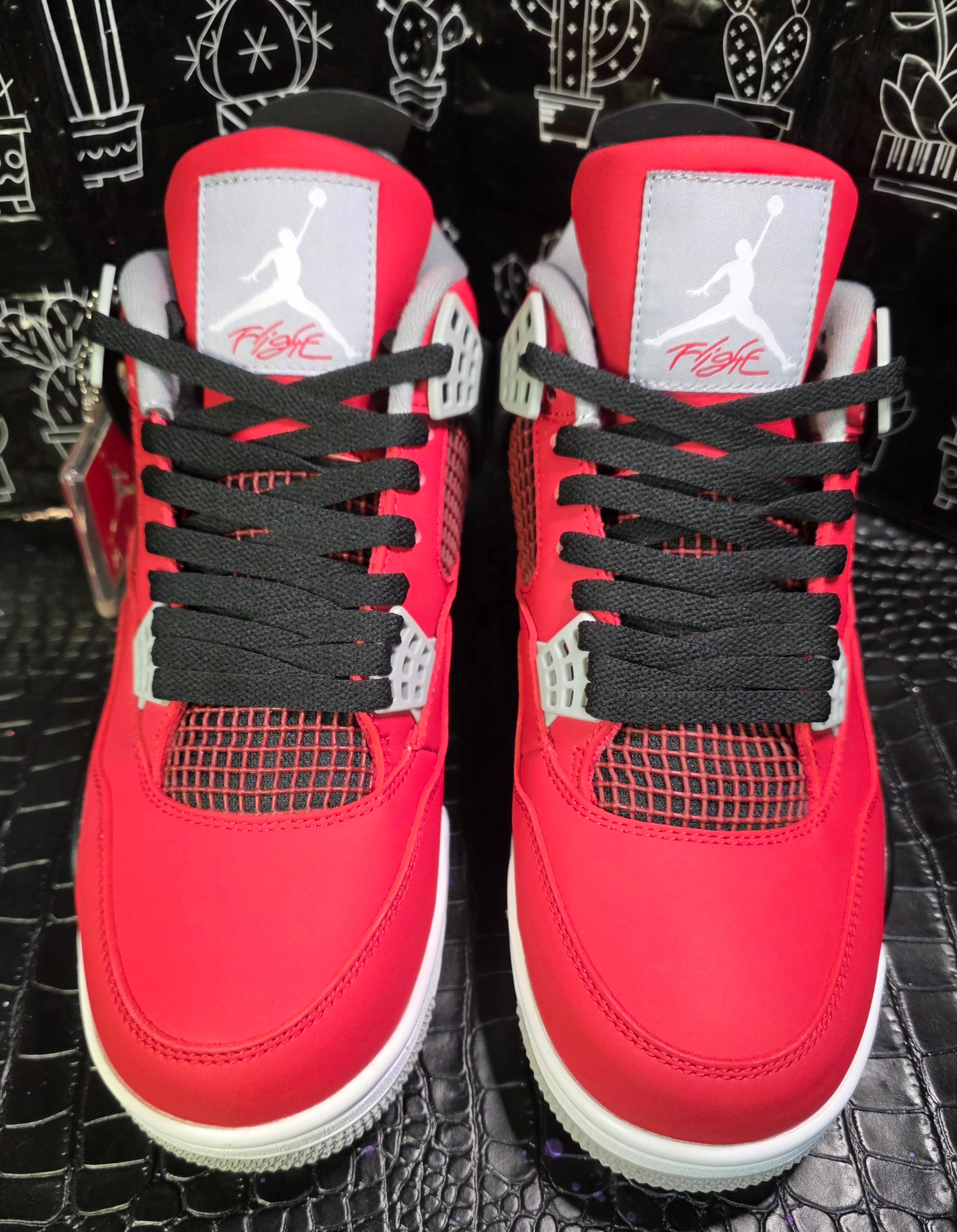 Jordan 4 “Toro Bravo” — Design Inspired — Matching Box — US 11 New