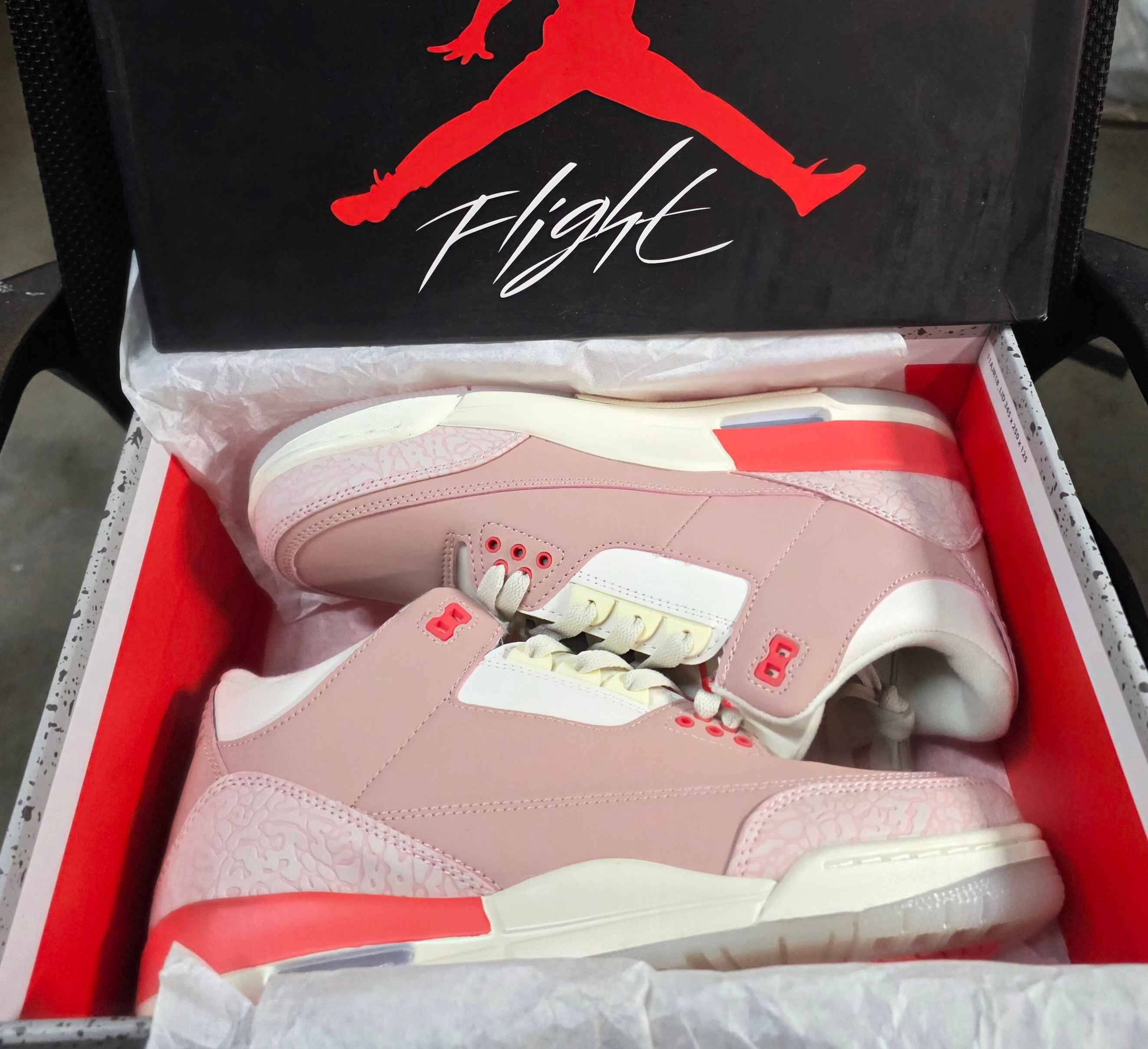 Jordan 3 Retro&nbsp;Design Inspired “Rust Pinks”- US 11