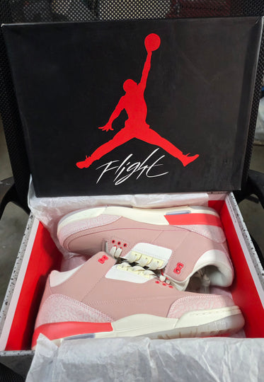 Jordan 3 “Rust Pink” — Design Inspired — US 11 New (Non‑Original Box)