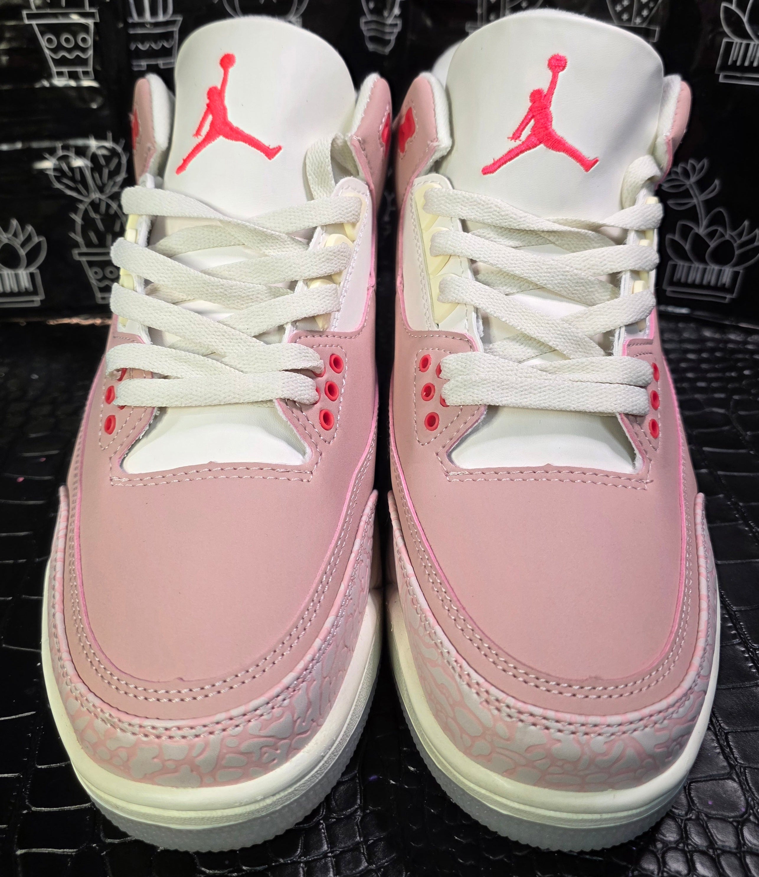 Jordan 3 Retro&nbsp;Design Inspired “Rust Pinks”- US 11
