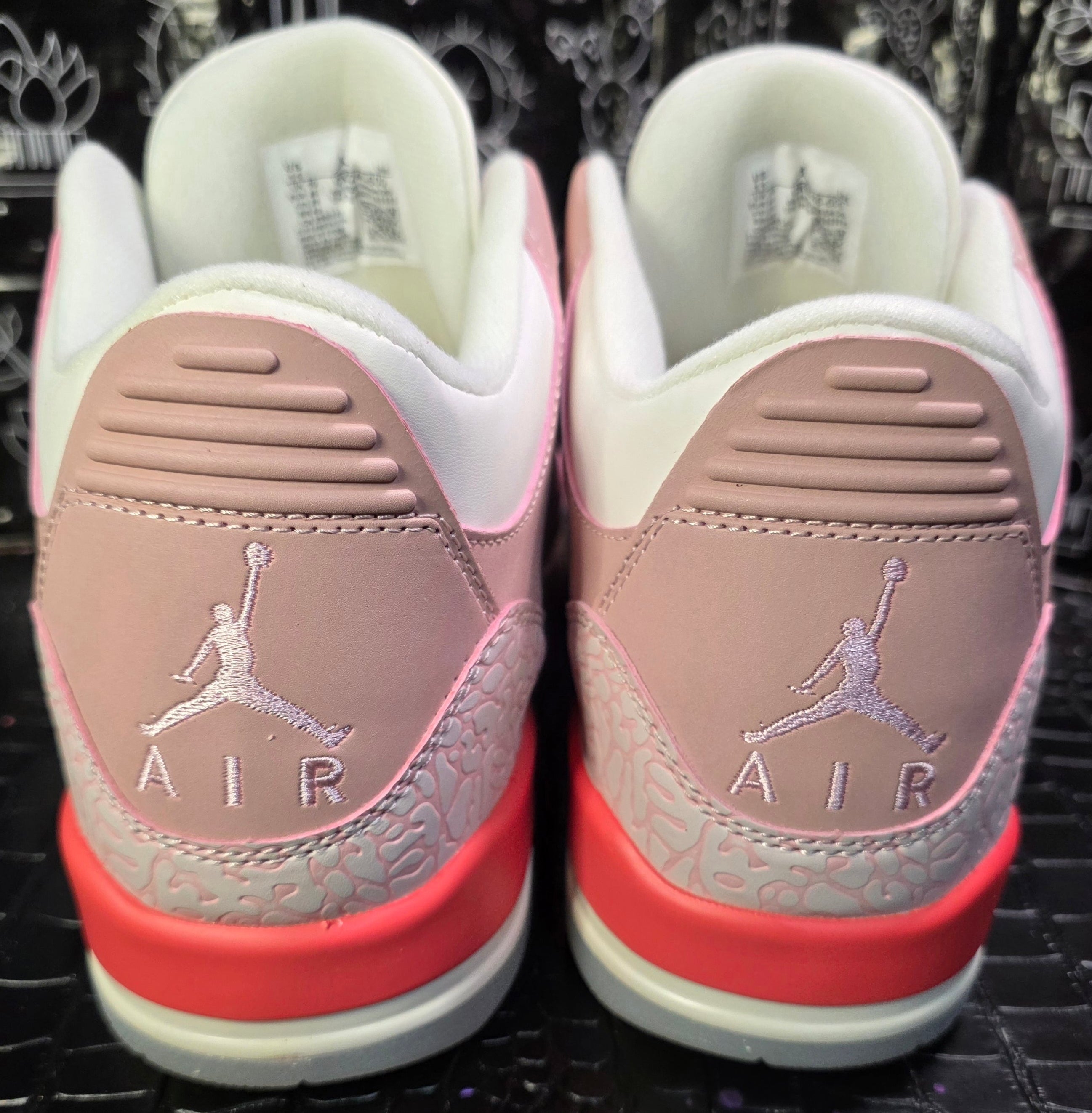 Jordan 3 Retro&nbsp;Design Inspired “Rust Pinks”- US 11