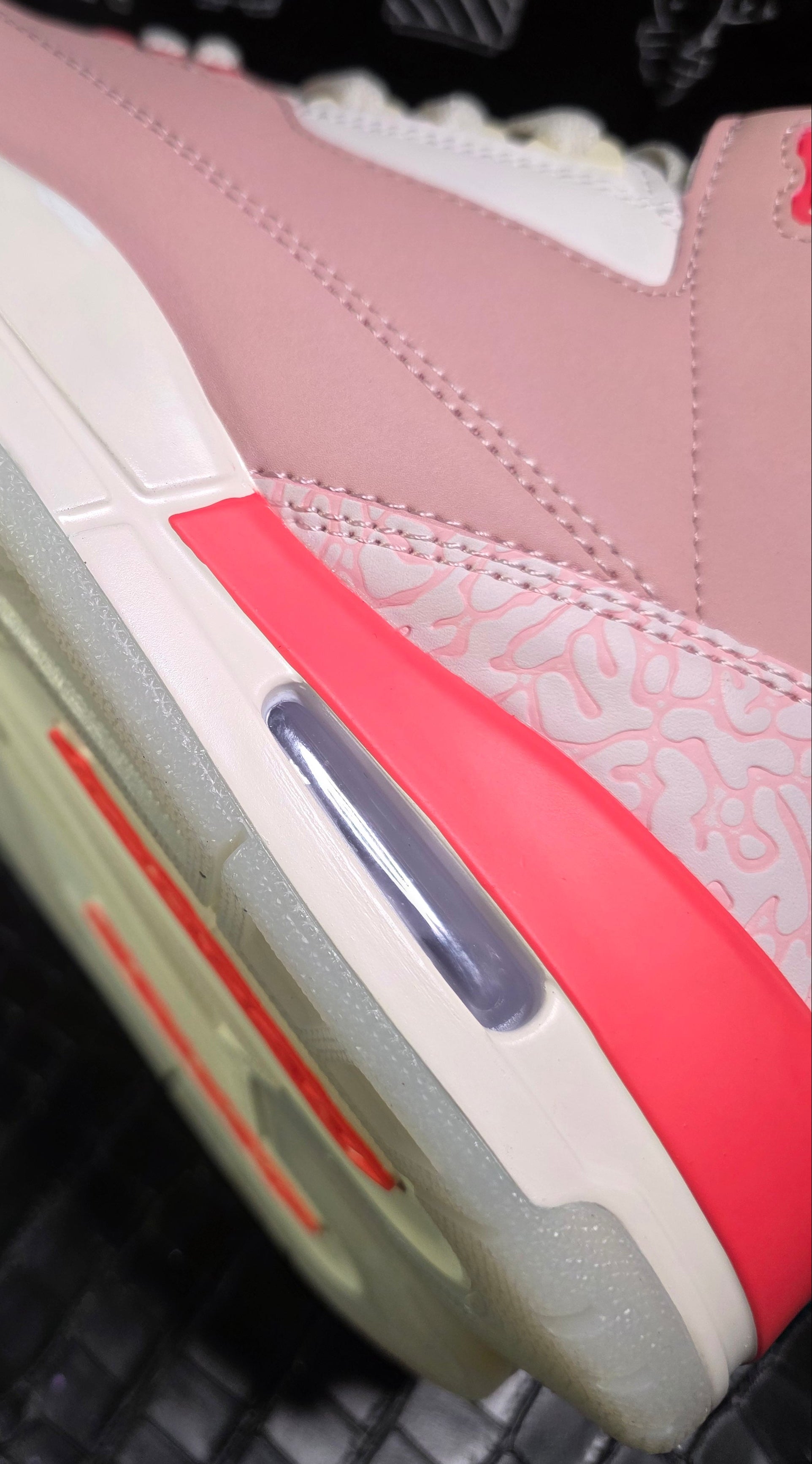 Jordan 3 Retro&nbsp;Design Inspired “Rust Pinks”- US 11