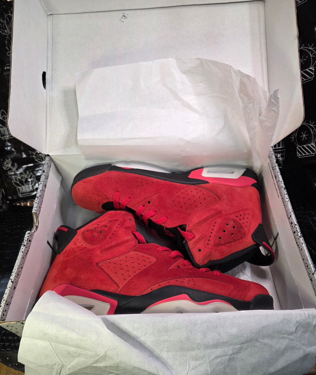 Jordan 6 Design Inspired “Toro Bravos” - US 11&nbsp;