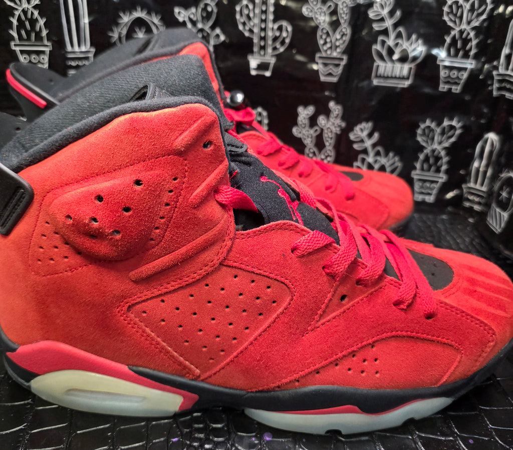 Jordan 6 Design Inspired “Toro Bravos” - US 11&nbsp;