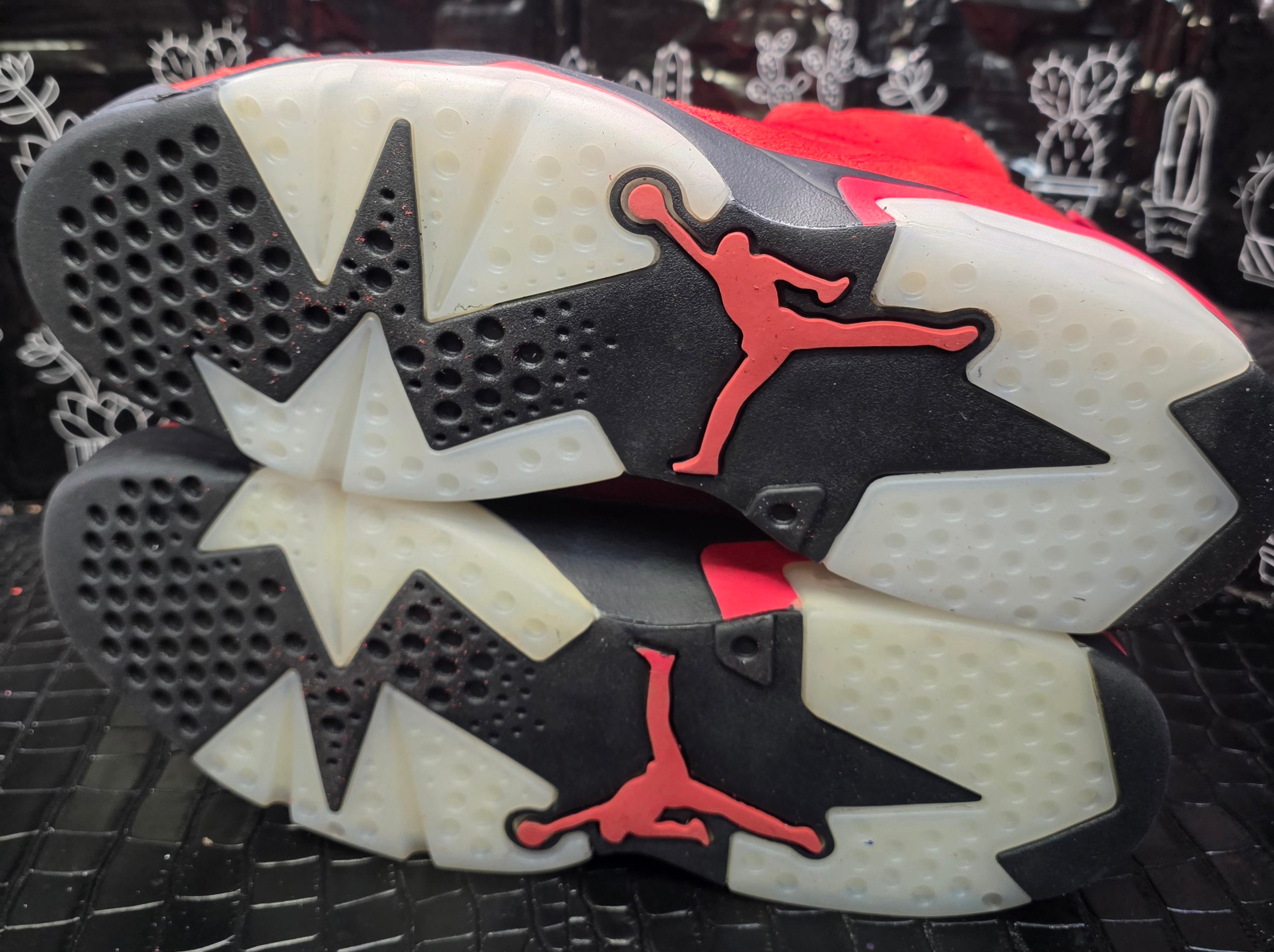 Jordan 6 Design Inspired “Toro Bravos” - US 11&nbsp;