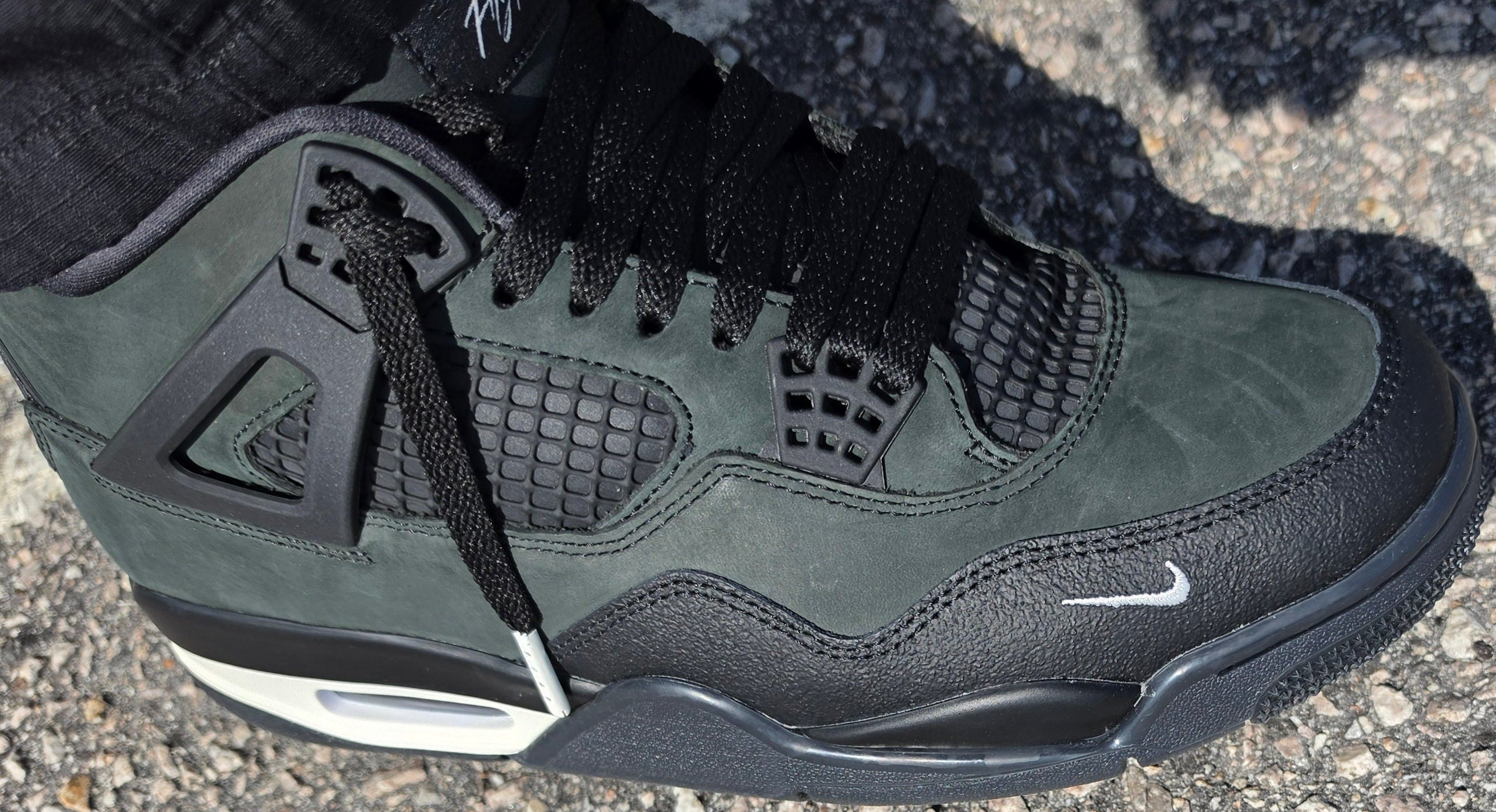 Jordan 4 Design‑Inspired Nigel Sylvester “Dark-Jade - "Bricks” - "Potential" Ltd. Colorway"