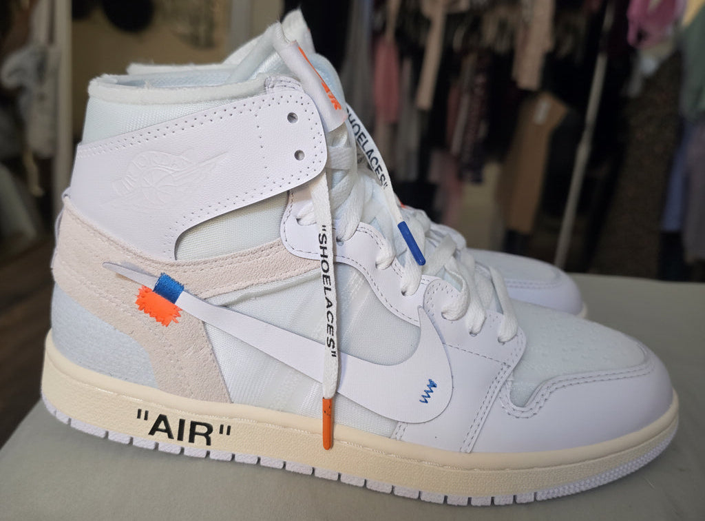 028 — Jordan 1 High “Off‑White Alaska” — Design‑Inspired