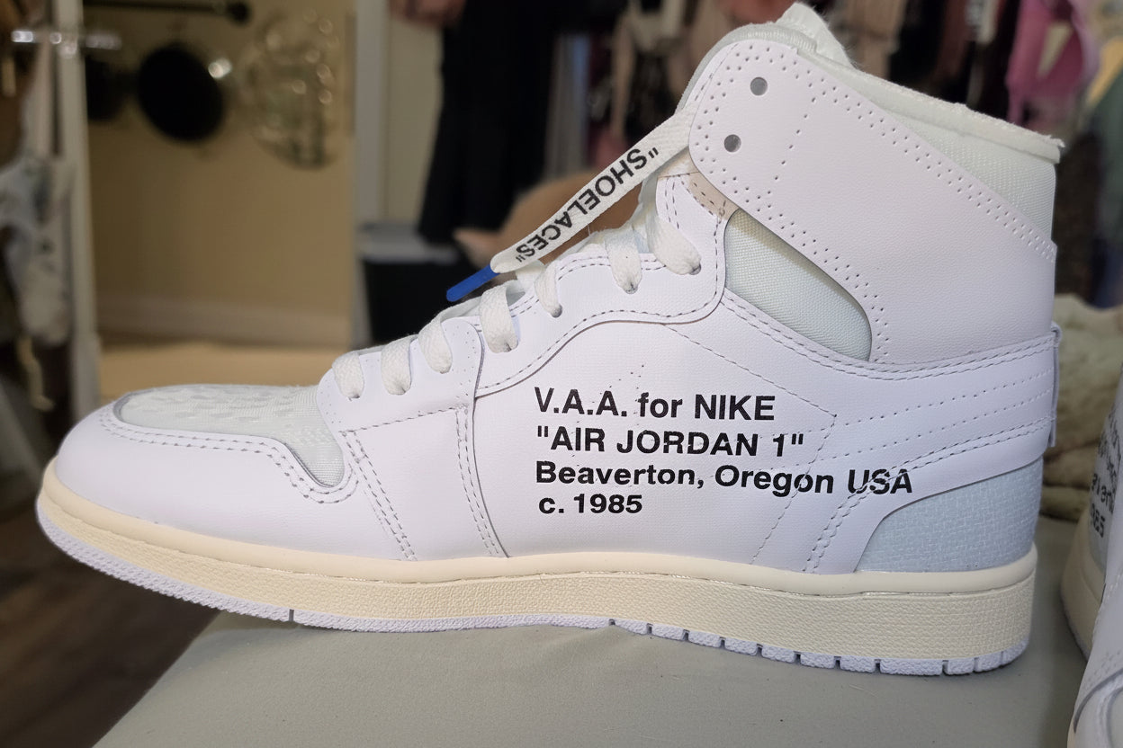 028 — Jordan 1 High “Off‑White Alaska” — Design‑Inspired