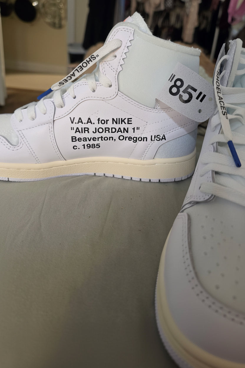 028 — Jordan 1 High “Off‑White Alaska” — Design‑Inspired
