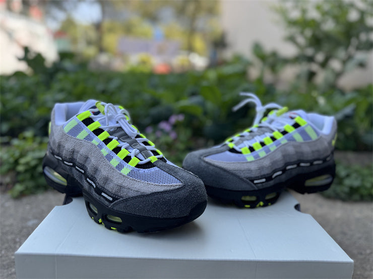 Nike Air Max 95 – Design-Inspired "Undefeated Neon Volt" Custom Tribute Build AM95-UNDFTD-014