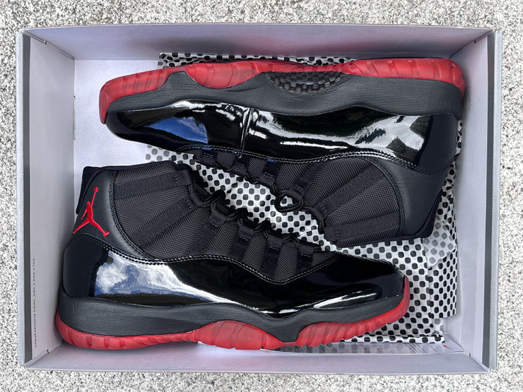 Jordan 11 - Design-Inspired "Bred" Custom Tribute - AJ11-BRED-1135