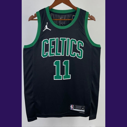Boston Celtics — Kyrie Irving 11 Statement Edition Jersey (Black/Green) - Sole Revival and Redemption LLC