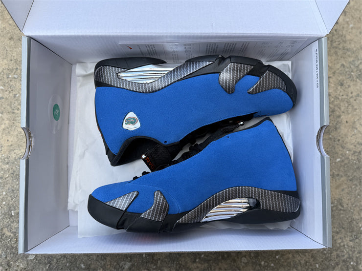 Jordan 14 - Design-Inspired "Florida Gators PE" Custom Tributes - AJ14FLGATPE-1410