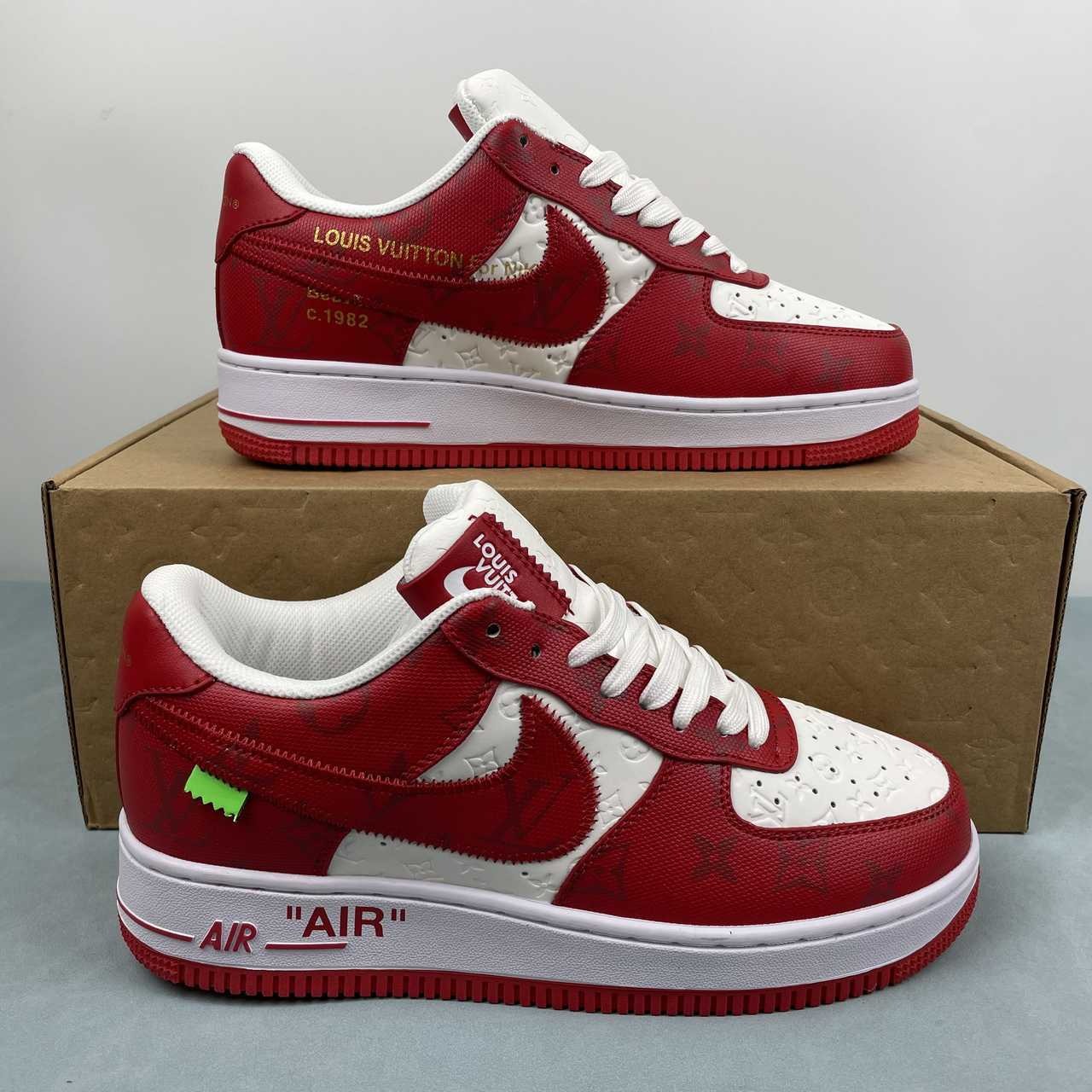 Air Force 1 Low – Design-Inspired “Virgil's: Off‑White" Pack - Grey / Yellow / White / Blue Custom Tribute Build AF1-002