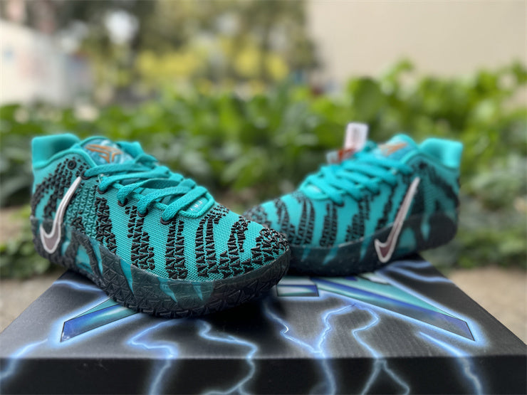 Nike Ja 3 - Design-Inspired "Turbo Green" Custom Tribute - JA3-TBG-007