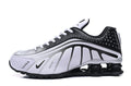 Nike Shox R4 – Design-Inspired "White Black Silver" Custom Tribute Build SX-WHTBLKSLV-003