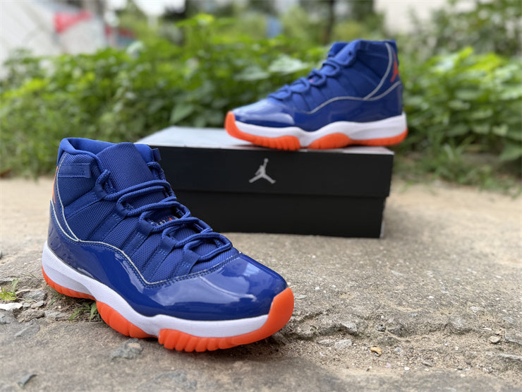 Jordan 11 - Design-Inspired "Knicks" Custom Tribute - AJ11-KNICKS-1133