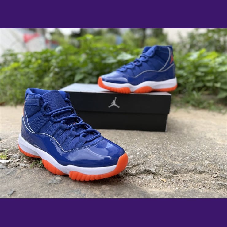 Jordan 11 Design-Inspired - "Knicks" - AJ11-KNICKS-1145 - Sole Revival and Redemption LLC