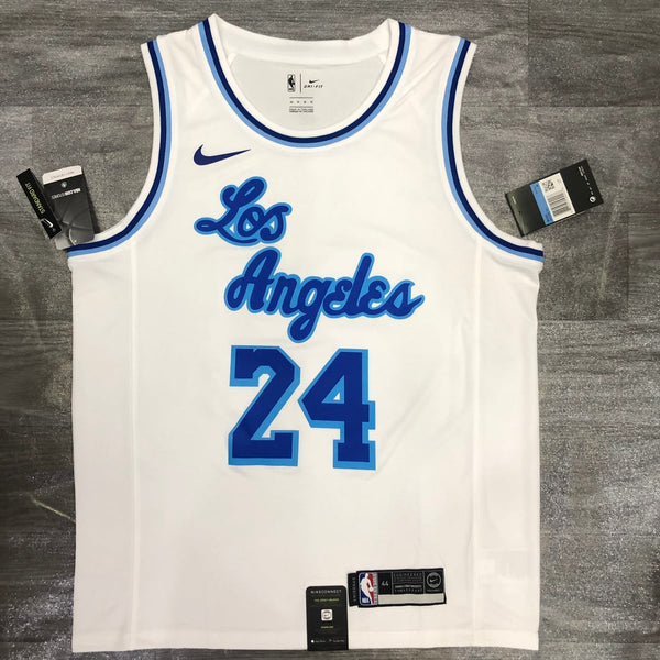 Los Angeles Lakers — Kobe Bryant #24 City Edition (Classic Edition White "Los Angeles" script)