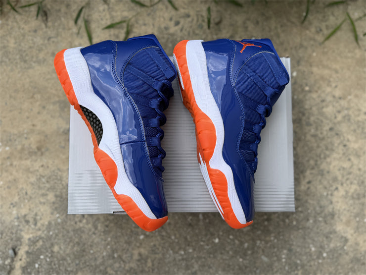 Jordan 11 - Design-Inspired "Knicks" Custom Tribute - AJ11-KNICKS-1133