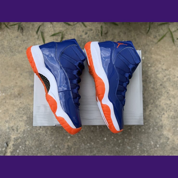 Jordan 11 Design-Inspired - "Knicks" - AJ11-KNICKS-1145 - Sole Revival and Redemption LLC