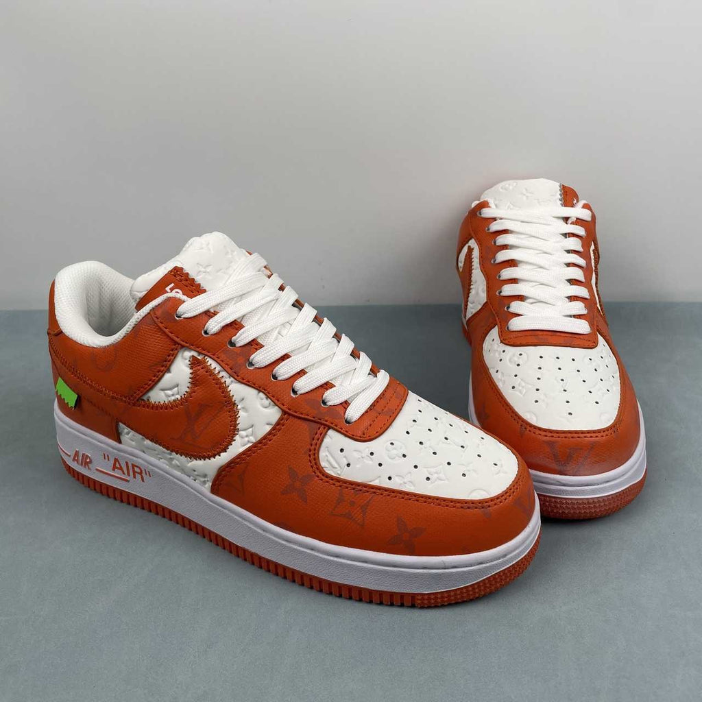 Air Force 1 Low – Design-Inspired “Virgil's: Off‑White" Pack - Grey / Yellow / White / Blue Custom Tribute Build AF1-002