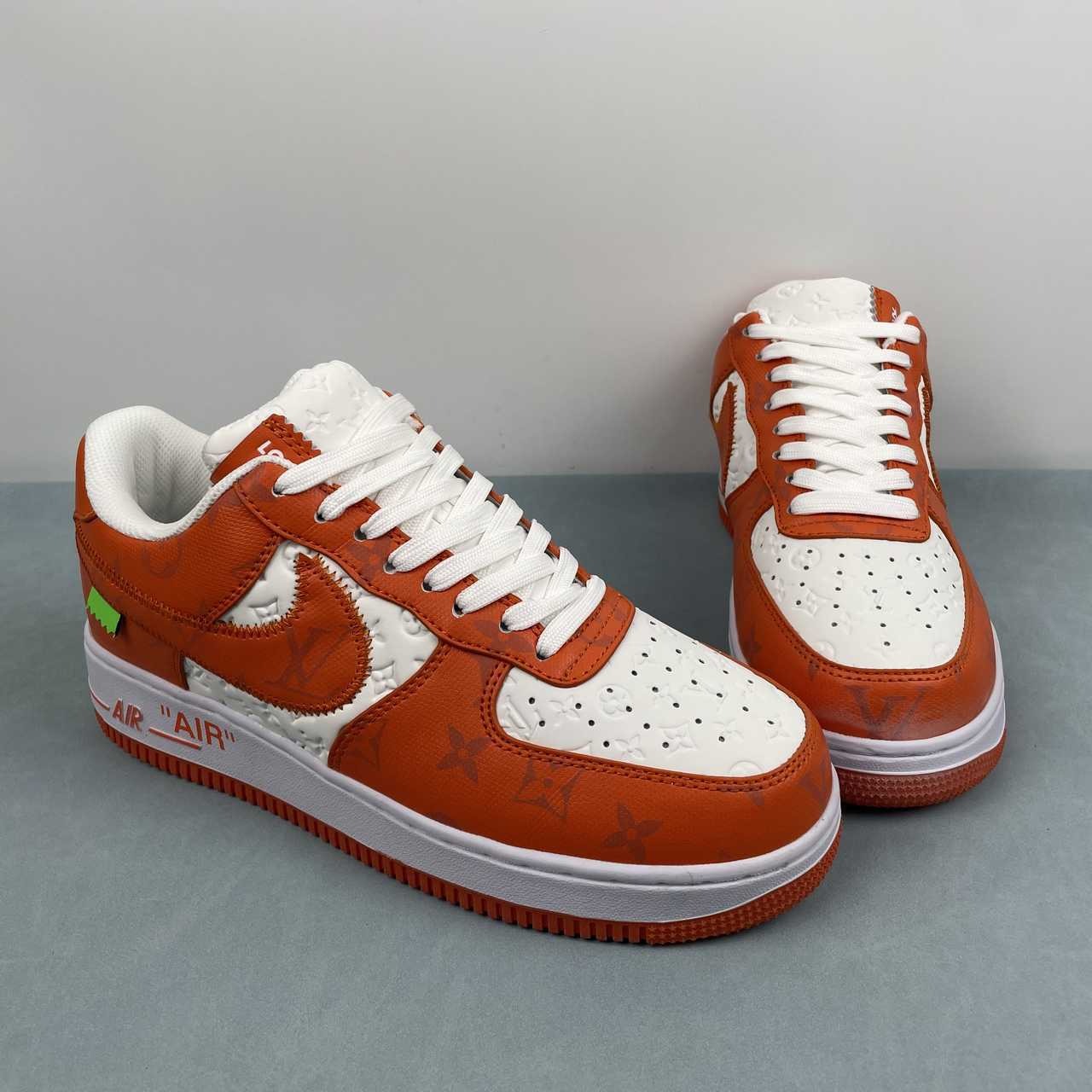 Air Force 1 Low – Design-Inspired “Virgil's: Off‑White" Pack - Grey / Yellow / White / Blue Custom Tribute Build AF1-002