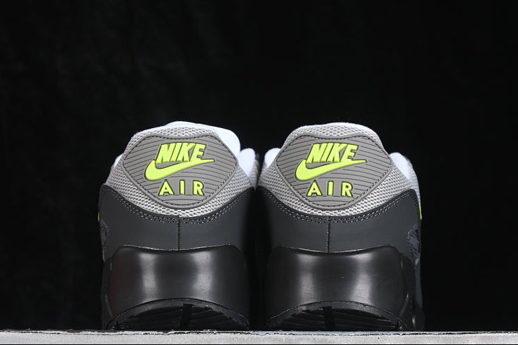 Air Max 90 Design-Inspired - "OG Volt" "Grey/Volt/Black" Custom Tribute - AM90-OGVOLT-009