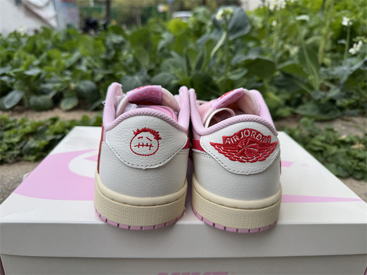 Jordan 1 Low – Design-Inspired "Tropical Pinks" Custom Tribute Build TS-JRDNS-042
