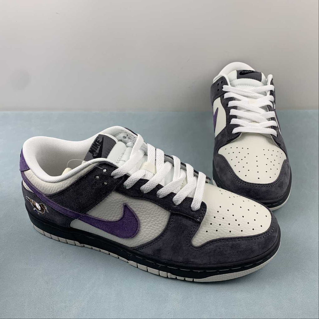 Nike SB Dunk Low - Design-Inspired "Purple Pigeon" Custom Tribute - SBDNK-097