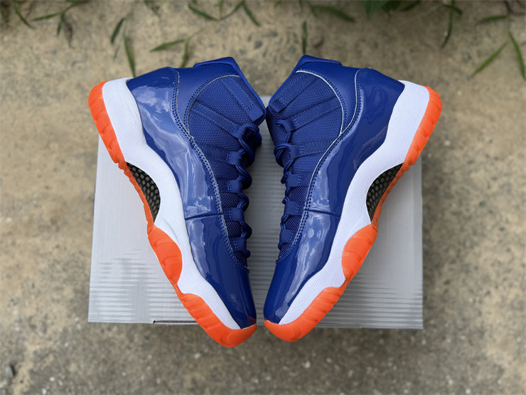 Jordan 11 - Design-Inspired "Knicks" Custom Tribute - AJ11-KNICKS-1133