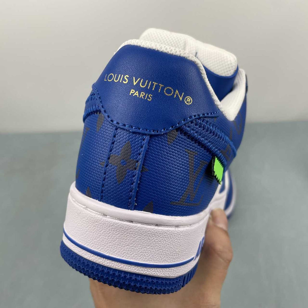 Air Force 1 Low – Design-Inspired “Virgil's: Off‑White" Pack - Grey / Yellow / White / Blue Custom Tribute Build AF1-002