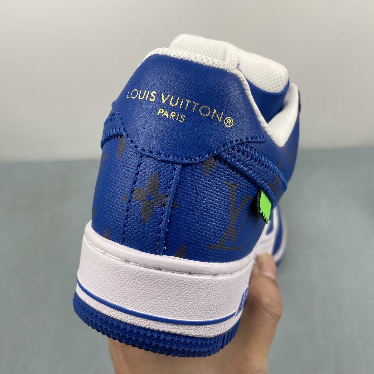 Air Force 1 Low – Design-Inspired “Virgil's: Off‑White" Pack - Grey / Yellow / White / Blue Custom Tribute Build AF1-002