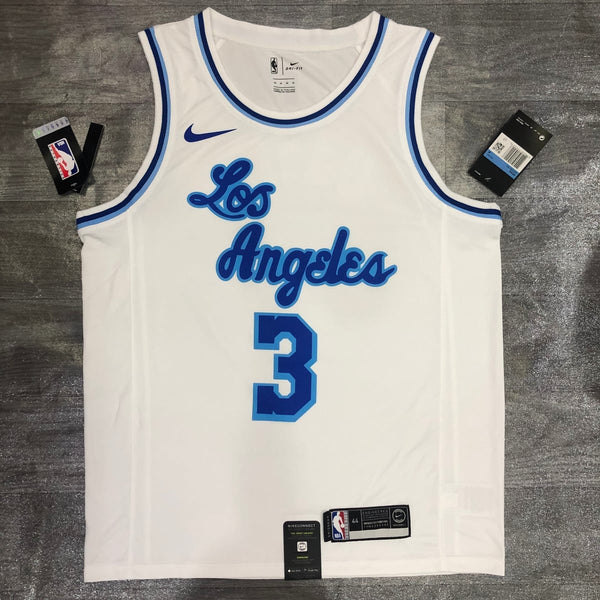 Los Angeles Lakers — Anthony Davis #3 Classic Edition (Classic Edition White "Los Angeles" Script)