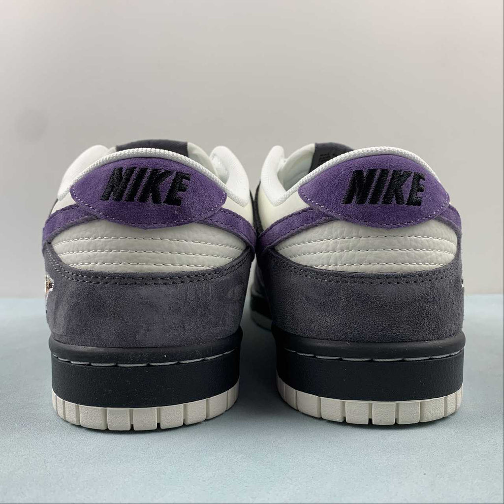 Nike SB Dunk Low - Design-Inspired "Purple Pigeon" Custom Tribute - SBDNK-097