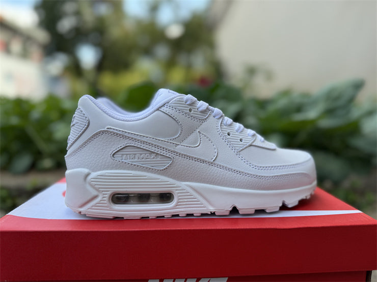 Air Max 90 Design-Inspired - "All White" "White" Custom Tribute - AM90-ALLWHITE-005
