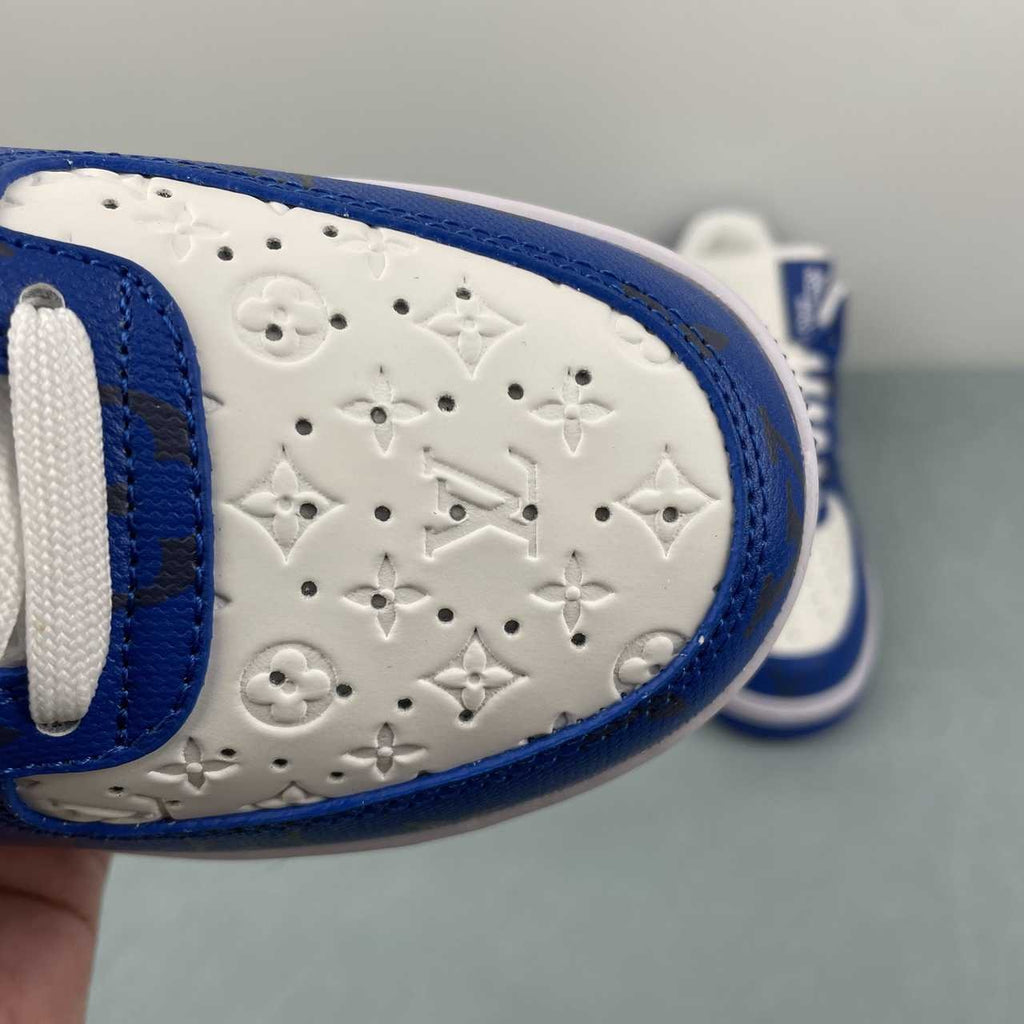 Air Force 1 Low – Design-Inspired “Virgil's: Off‑White" Pack - Grey / Yellow / White / Blue Custom Tribute Build AF1-002