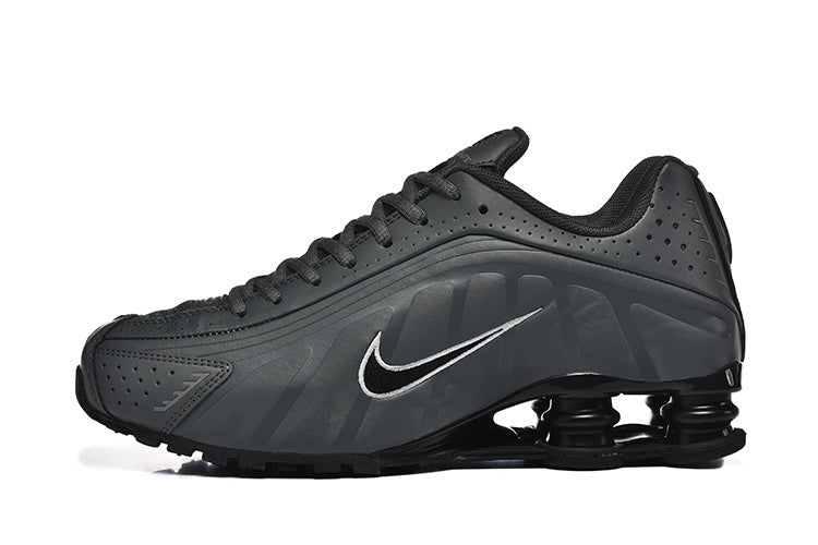 Nike Shox R4 – Design-Inspired "Anthracite" Custom Tribute Build SX-008