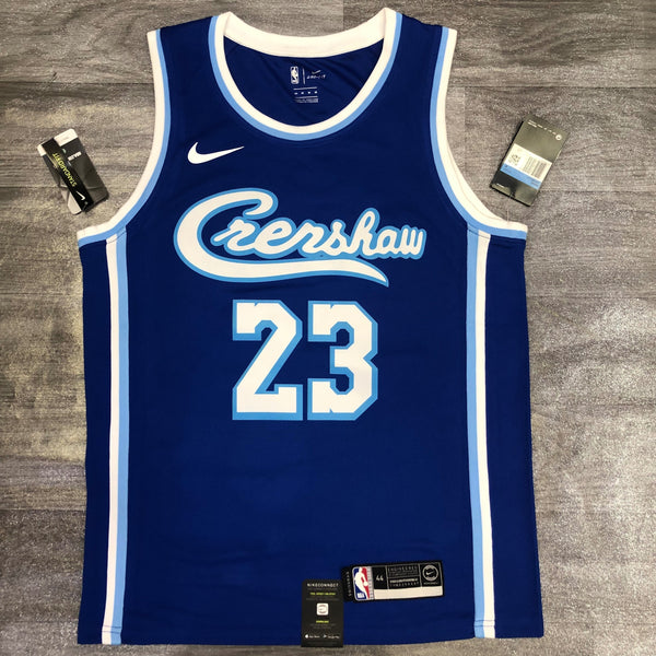 Los Angeles Lakers - LeBron James #23 City Edition (Classic Edition Blue "Crenshaw")