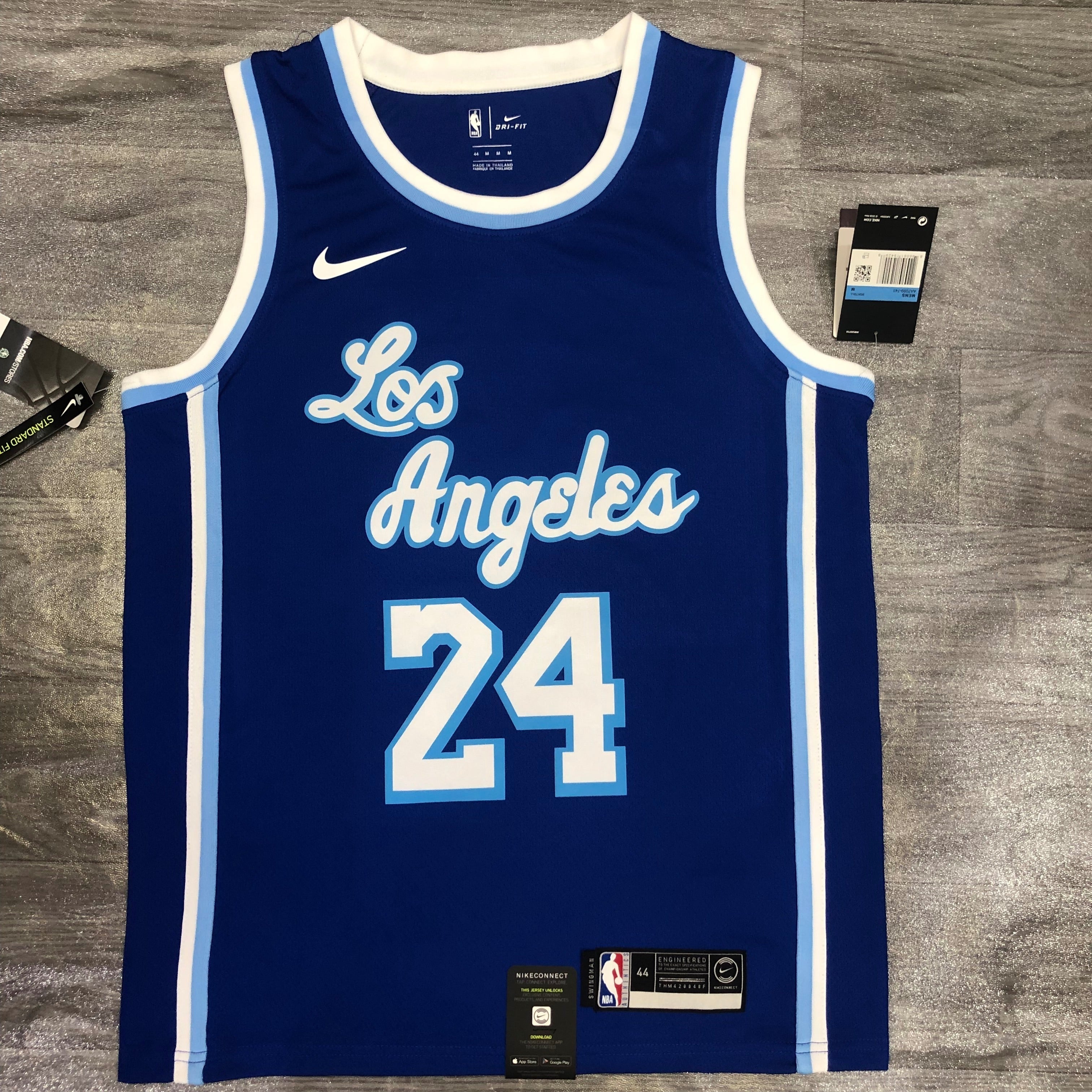 Los Angeles Lakers — Kobe Bryant #24 City Edition (City/Classic Blue "Los Angeles")