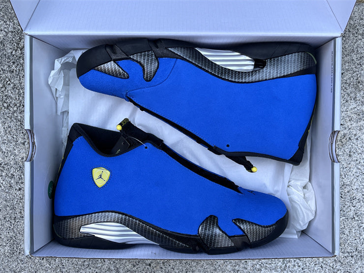 Jordan 14 Blue Ferrari Design-Inspired - Additional View