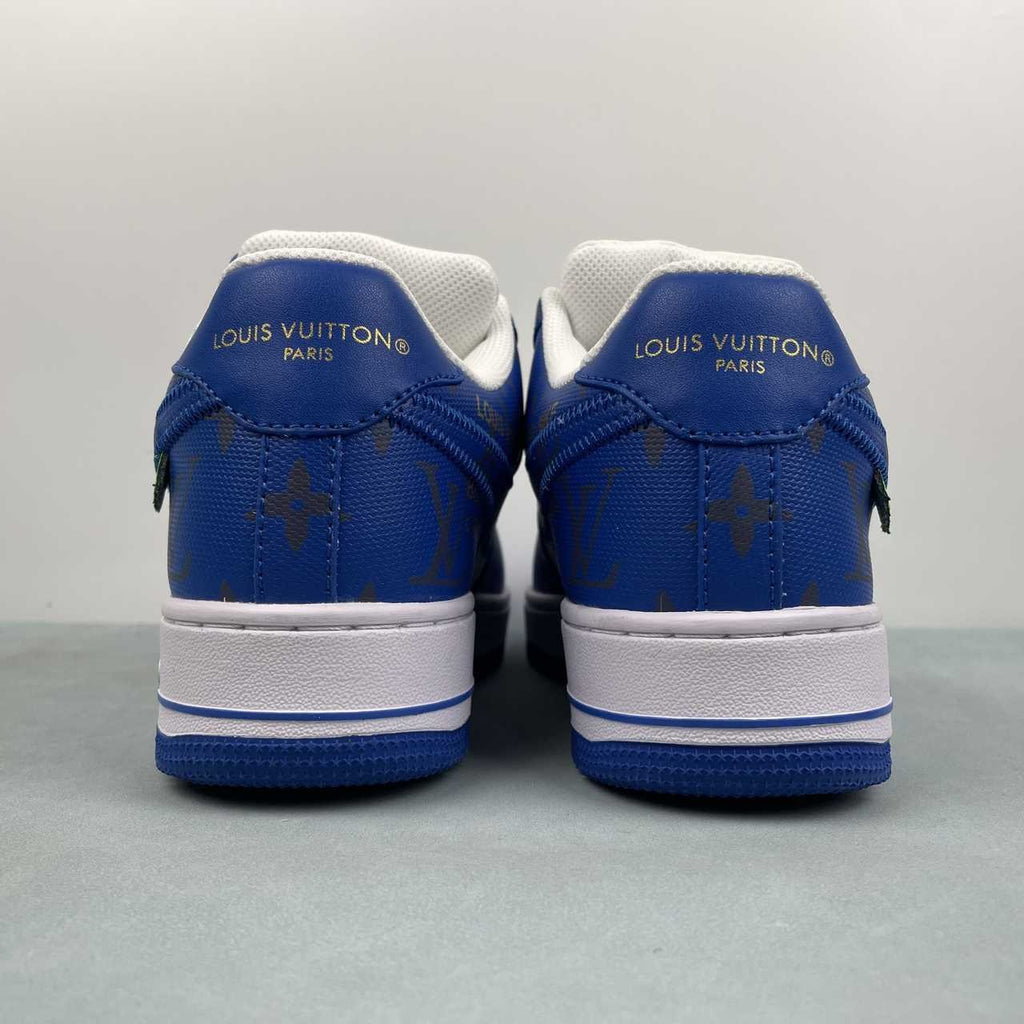 Air Force 1 Low – Design-Inspired “Virgil's: Off‑White" Pack - Grey / Yellow / White / Blue Custom Tribute Build AF1-002
