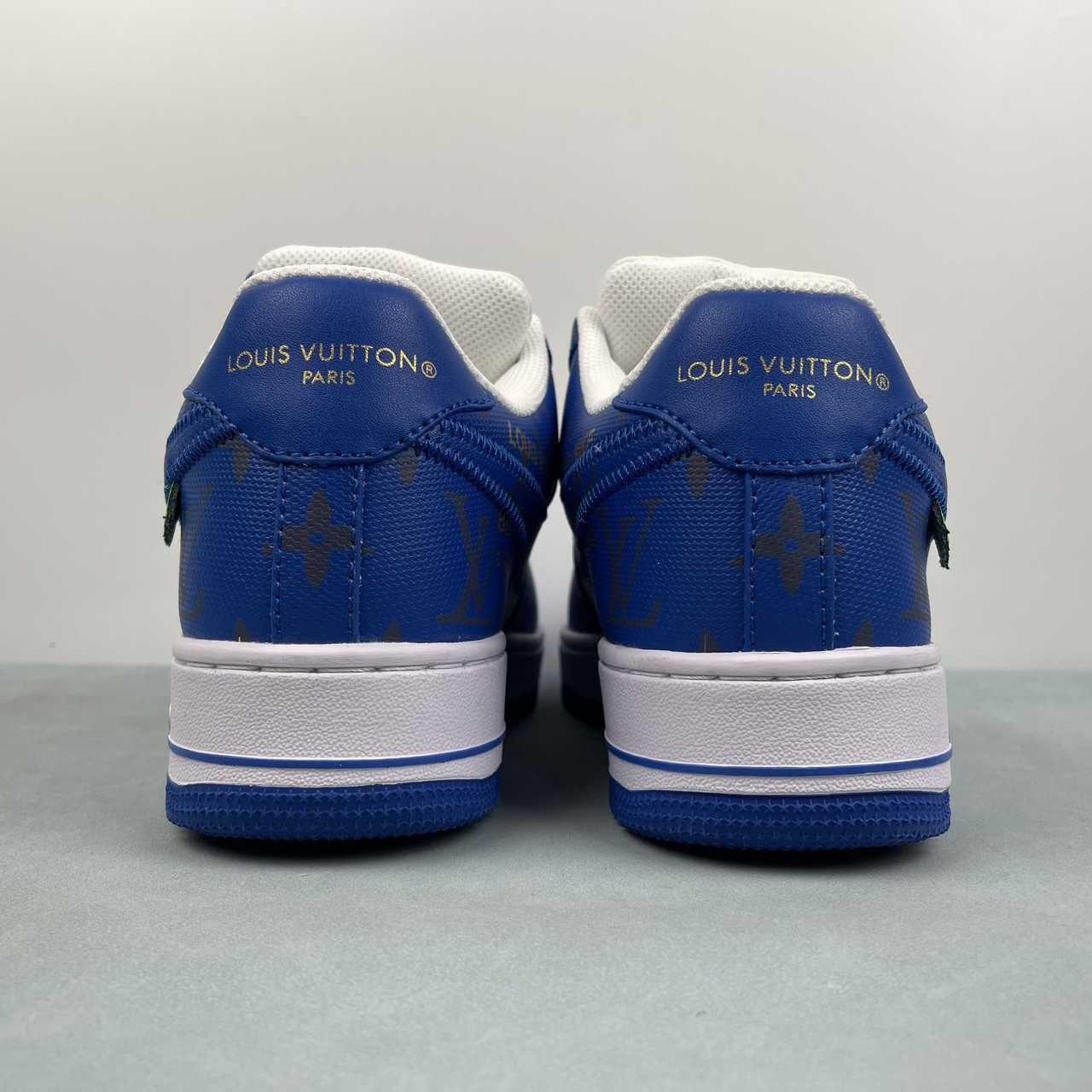 Air Force 1 Low – Design-Inspired “Virgil's: Off‑White" Pack - Grey / Yellow / White / Blue Custom Tribute Build AF1-002