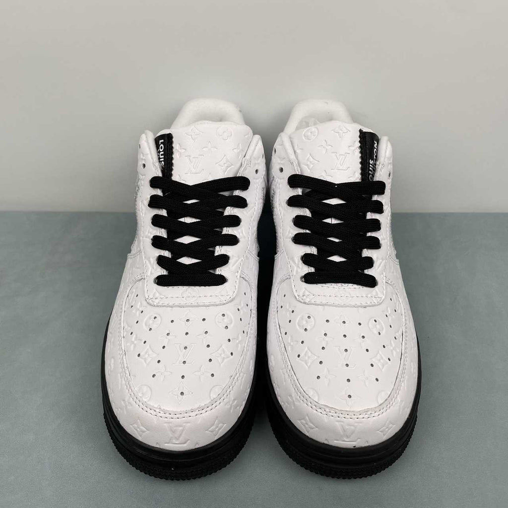 Air Force 1 Low – Design-Inspired “Virgil's: Off‑White" Pack - Grey / Yellow / White / Blue Custom Tribute Build AF1-002